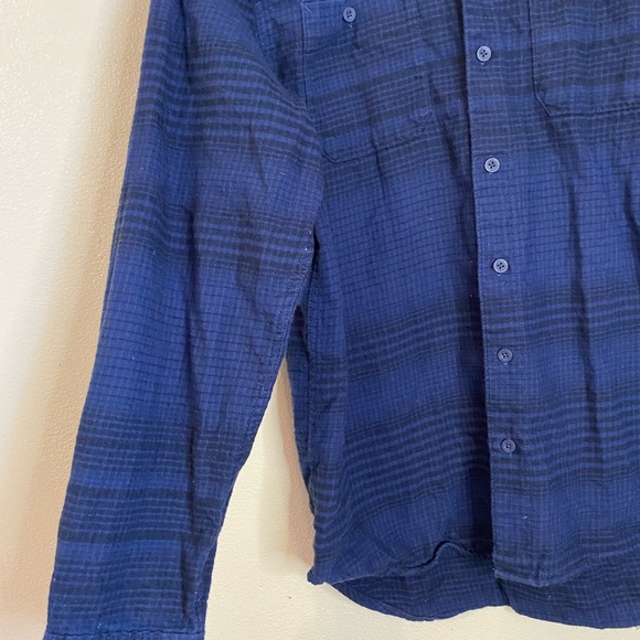 Vans men’s shirt long sleeves navy blue size S - Picture 3 of 7